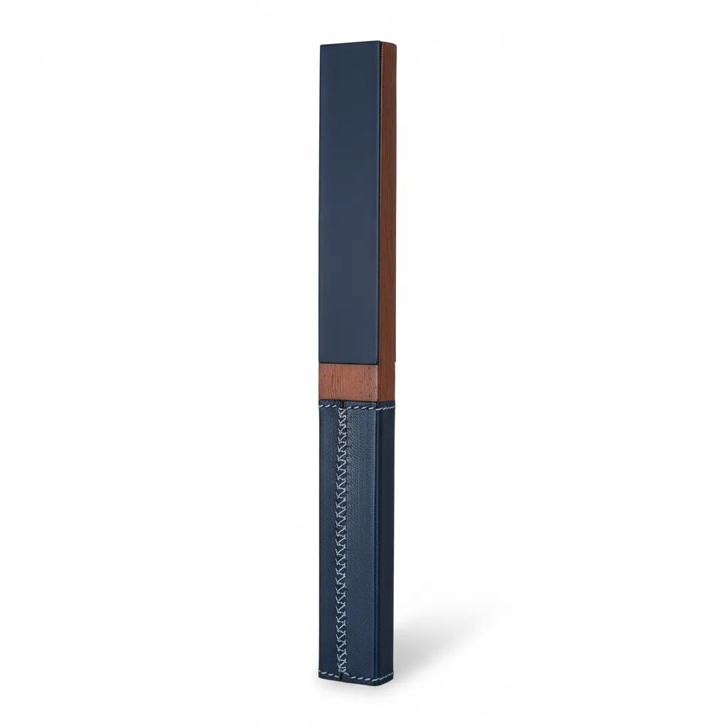 Premium Leather-Wrapped Wooden PDR Slap Board (150g)