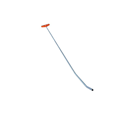 Zyveron Edition Double Bend Steel PDR Tools with Interchangeable Tip Holes (12mm Diameter) – Paintless Dent Repair Rods InoxPDR