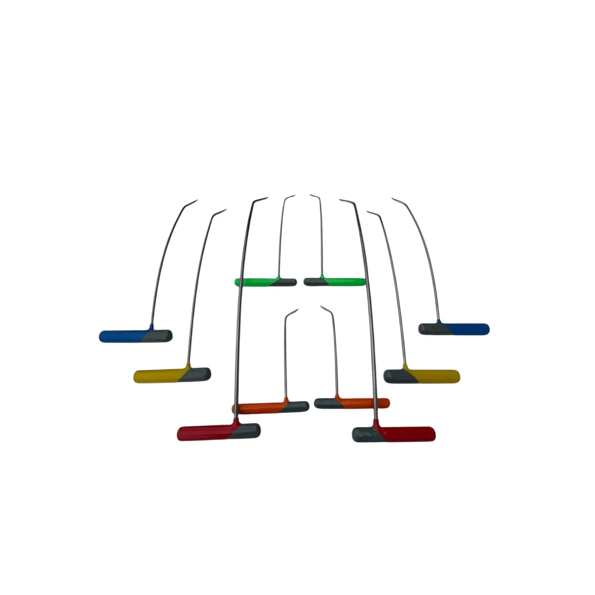 The Navoris Edition 10-Piece Sharp Tip Single Bend Left & Right Steel InoxPDR