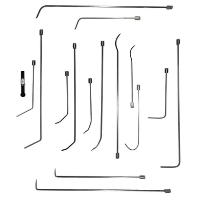 Bursa Edition Ensemble Personnalisé de 16 Tiges PDR Rotatives à 360° et Sac