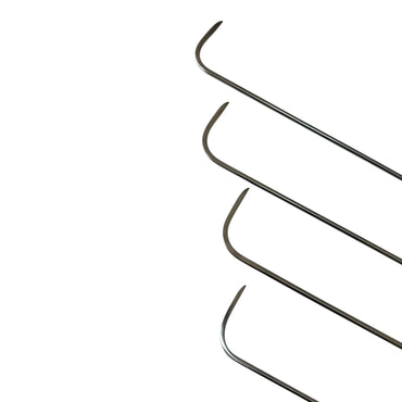 Toulon Edition Ensemble de 4 tiges PDR rotatives à 360° (tailles progressives)