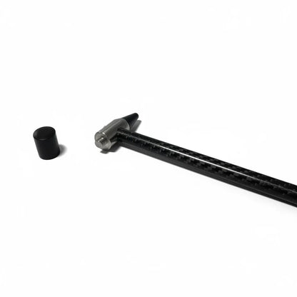Marteau de Finition en Fibre de Carbone PDR INOX (Embouts Interchangeables)