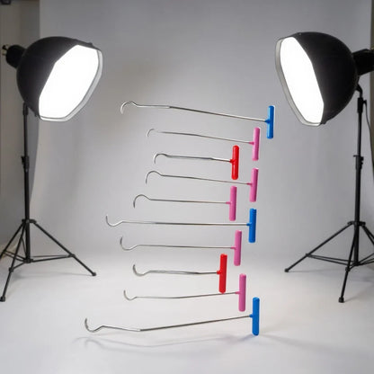 Kars Edition Ensemble de 10 Tiges PDR en Forme de Point d'Interrogation (6/8/10mm)