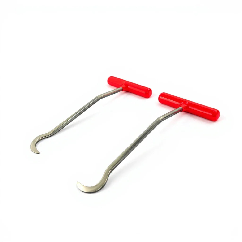 Kars Edition Ensemble de 10 Tiges PDR en Forme de Point d'Interrogation (6/8/10mm)