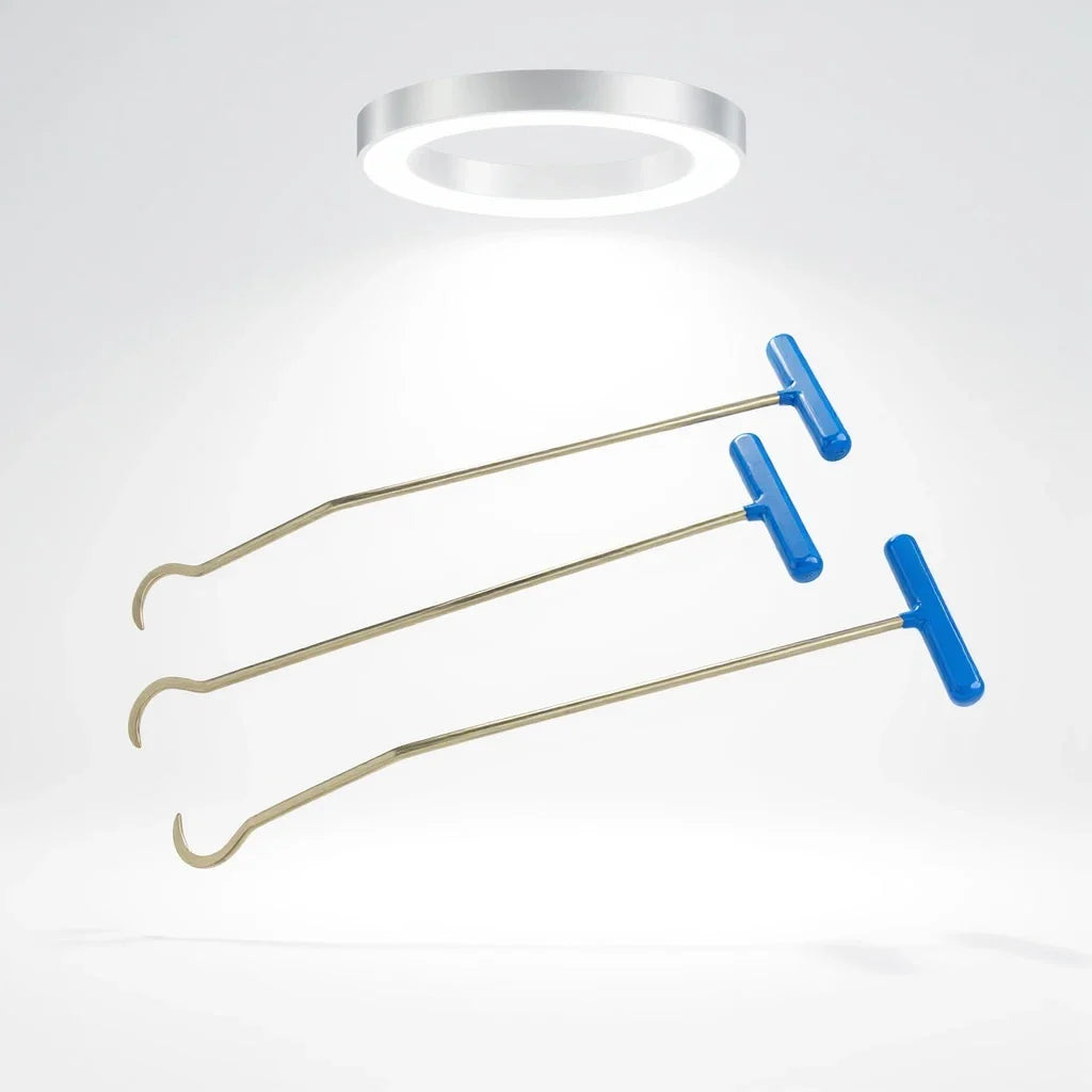 Kars Edition Ensemble de 10 Tiges PDR en Forme de Point d'Interrogation (6/8/10mm)