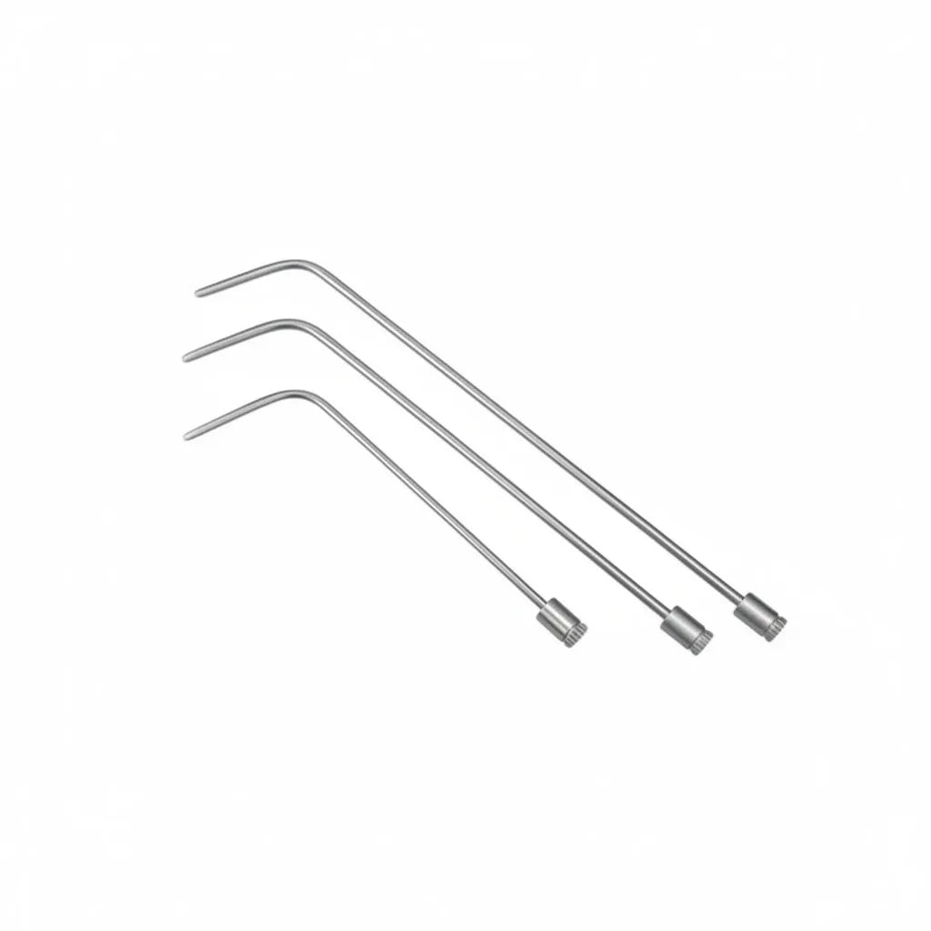 Berlin Edition Ensemble de 3 tiges PDR rotatives 360° (Embout rond)