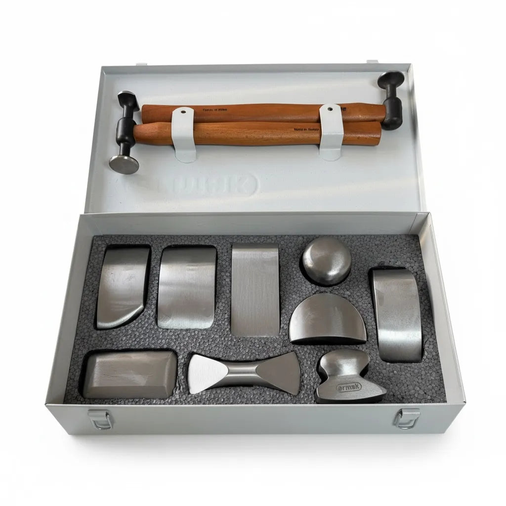 PDR INOX Auto Body Repair Set (2 Hammers & 9 Dollies)